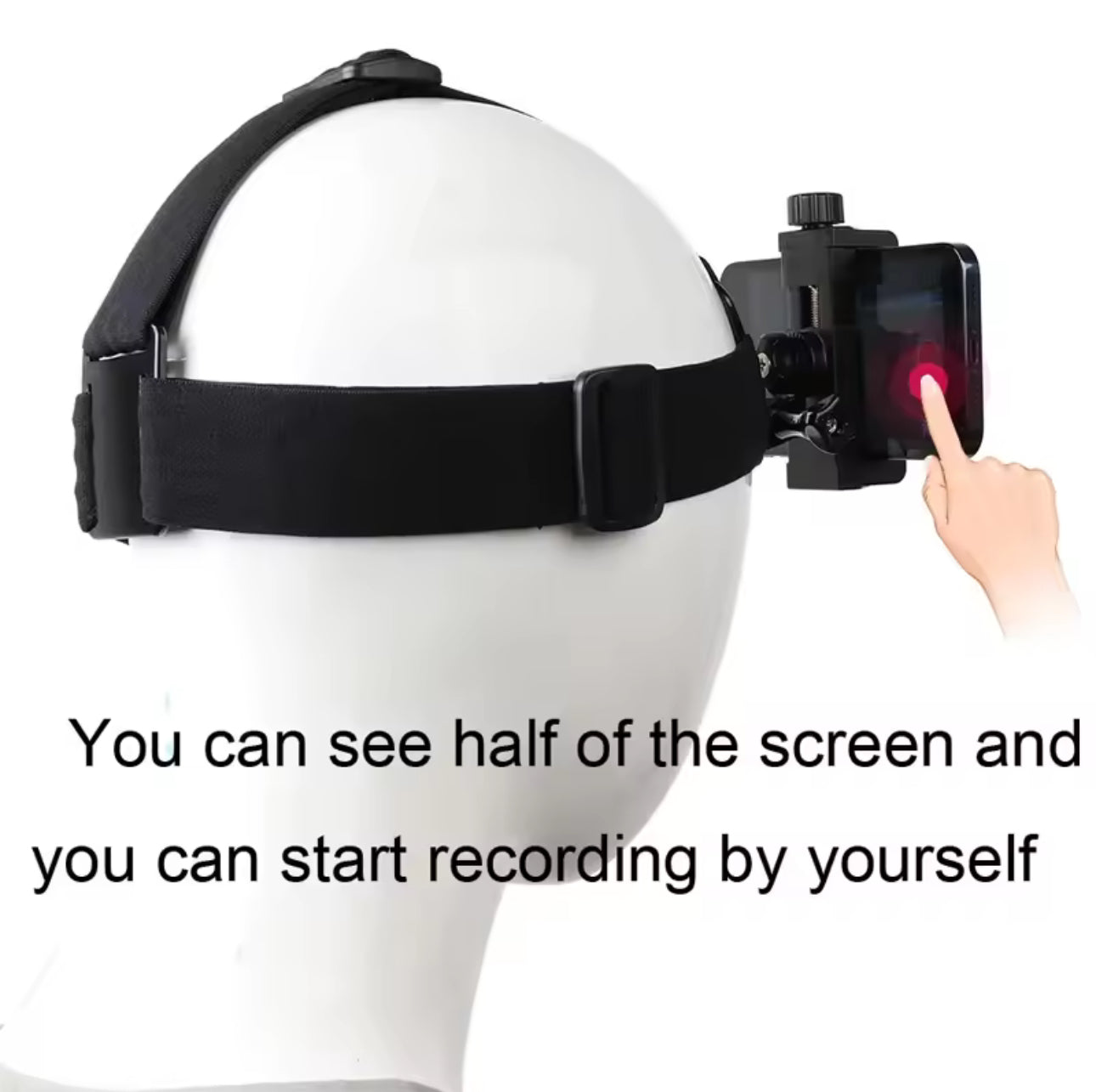 POV Soccer Head Strap Camera Mount